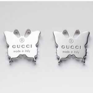 NWT GUCCI Butterfly Earrings